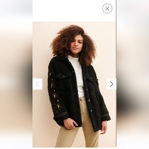 Free people by driftwood sheeba shirt jacket (shacket)